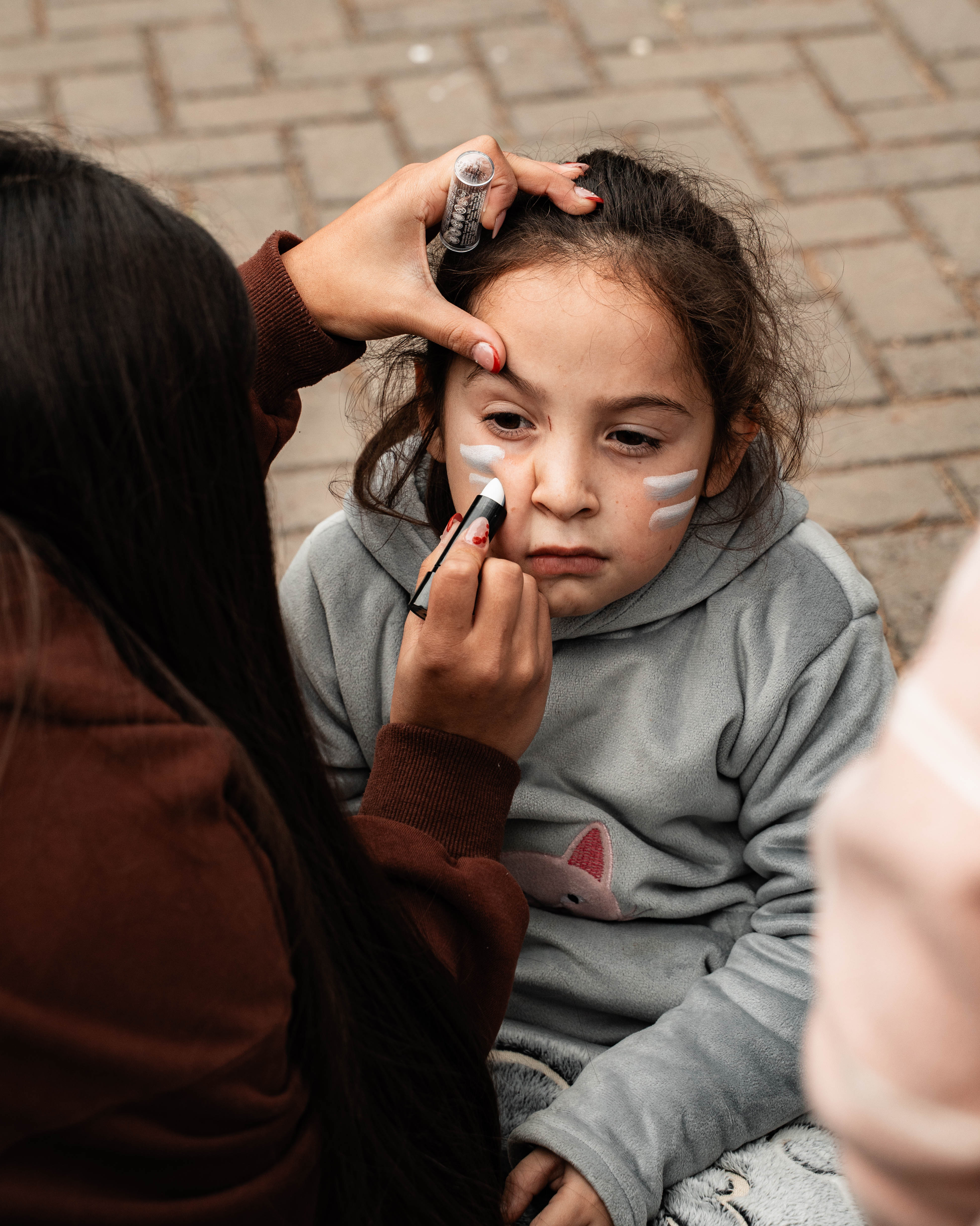 Actividad con niños del barrio